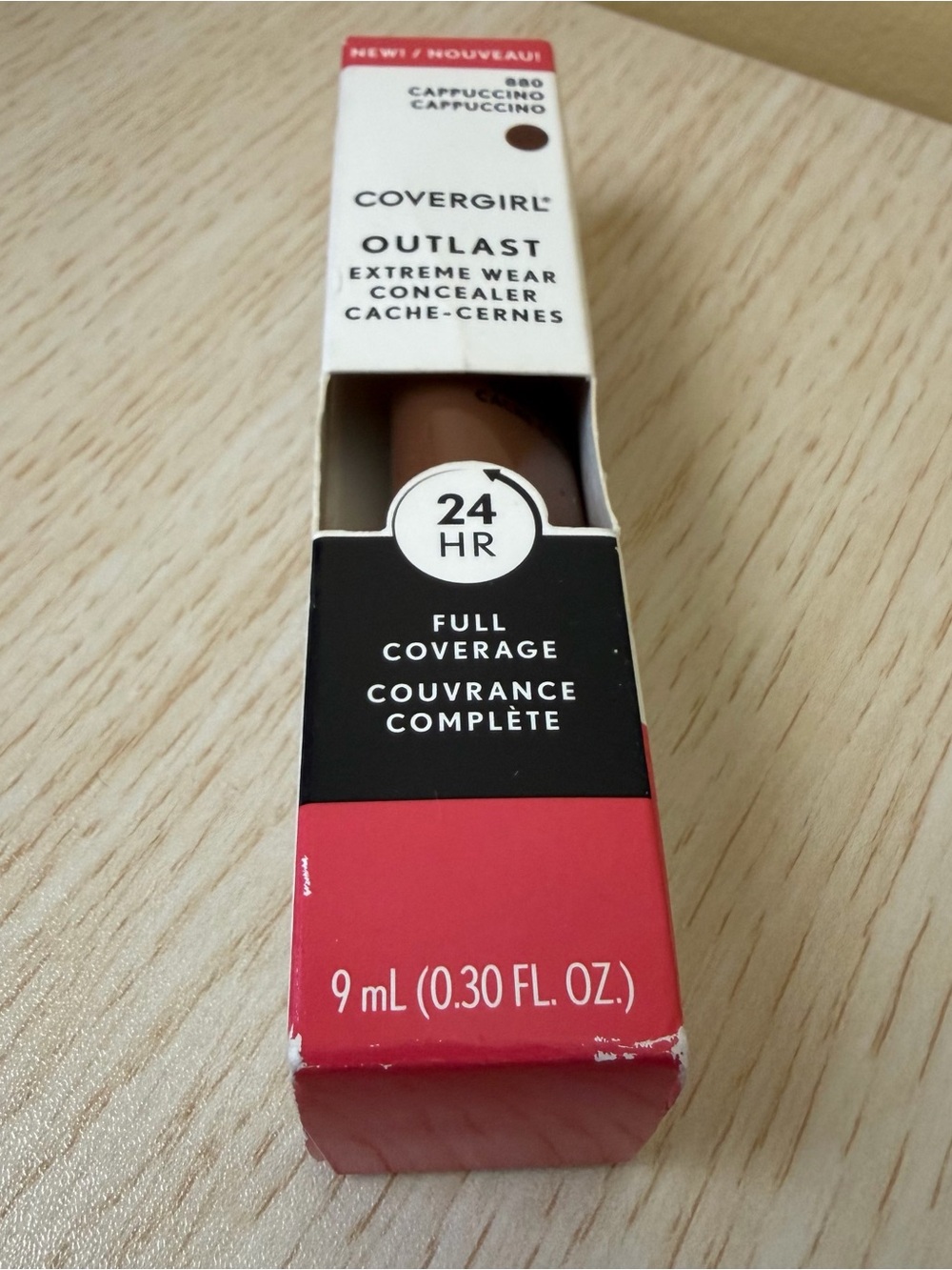 Covergirl Outlast Extreme Wear Concealer in Cappuccino 880 Brand New - Picture 5 of 6